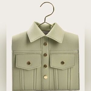 Stylish Green Jacket Purse